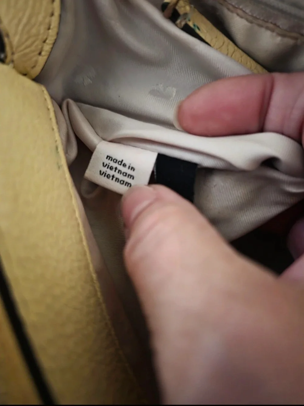 kate spade Lemon Yellow Leather Tote with Removable Strap